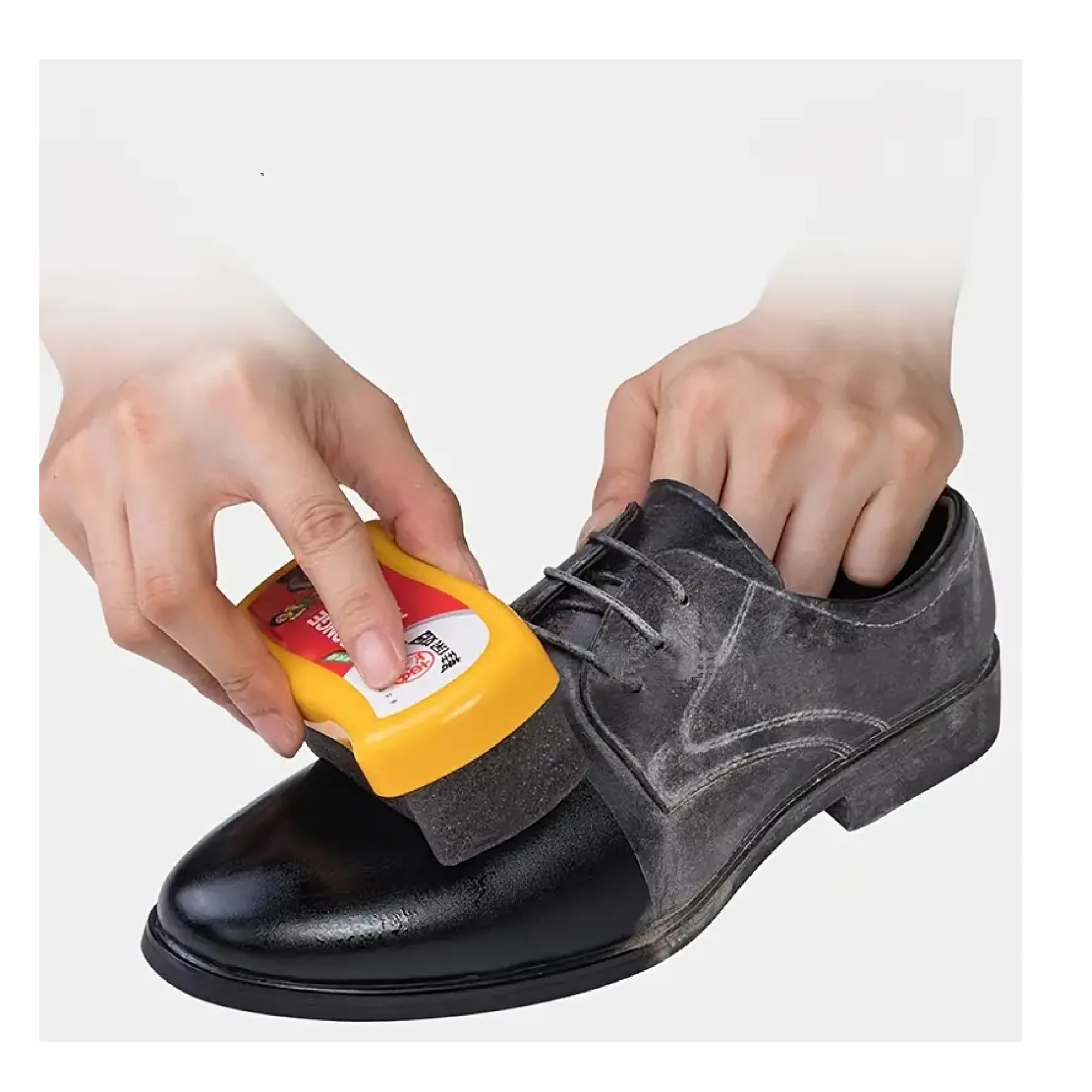 1pc Shoe Polish Leather Shoe Wipe, Single-sided Sponge Shoe Wipe