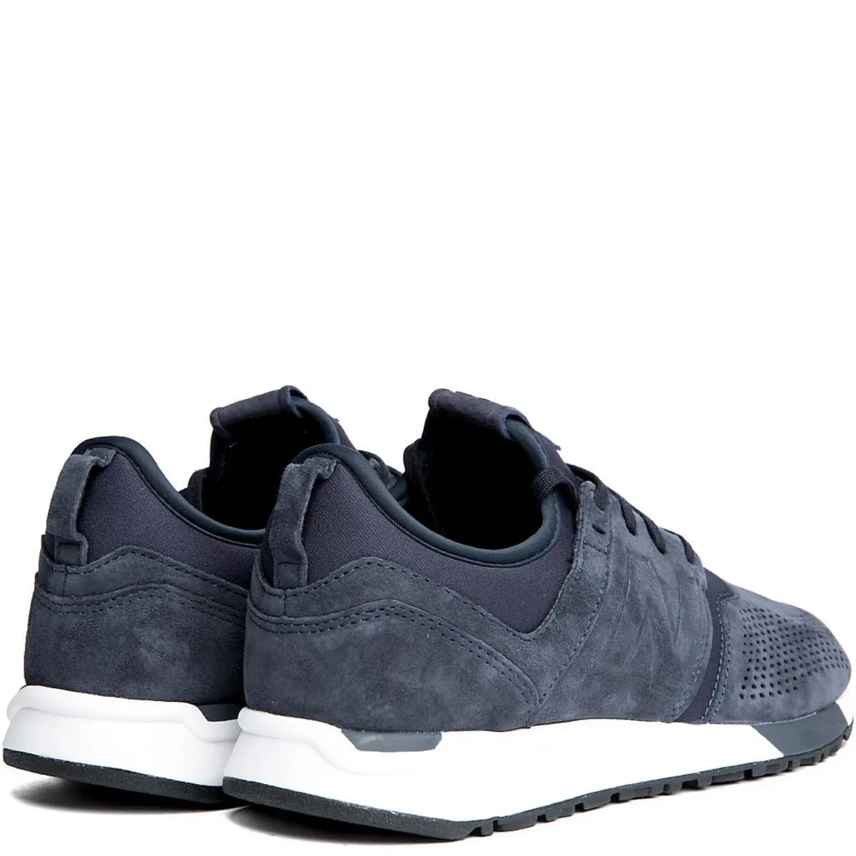 247 Suede Sneaker Navy/White