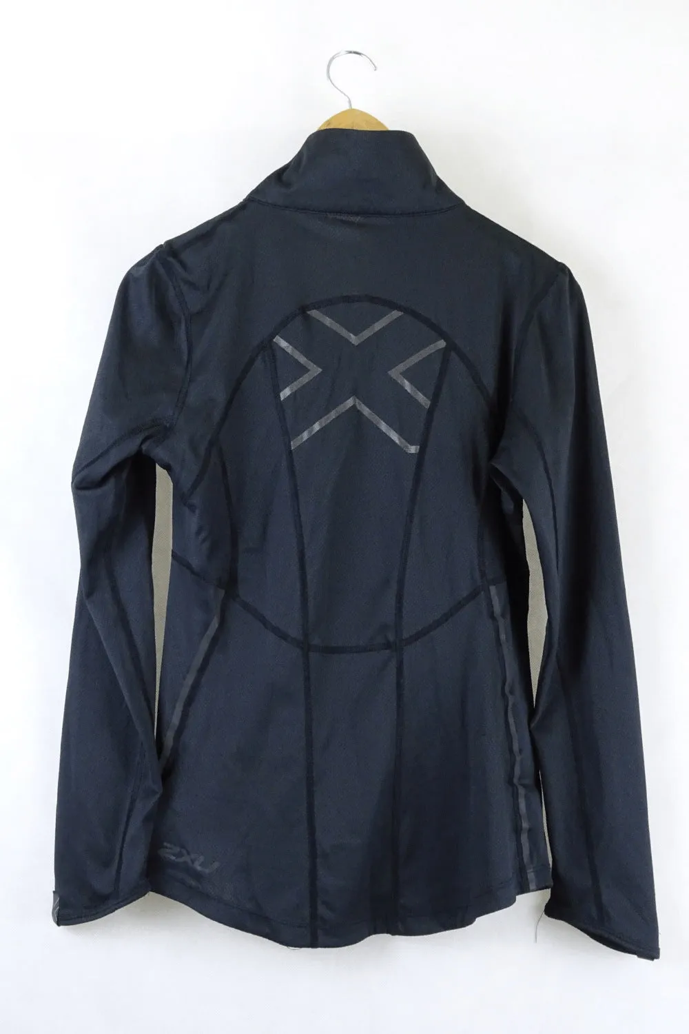 2XU Black Long Sleeved Sports Top XS