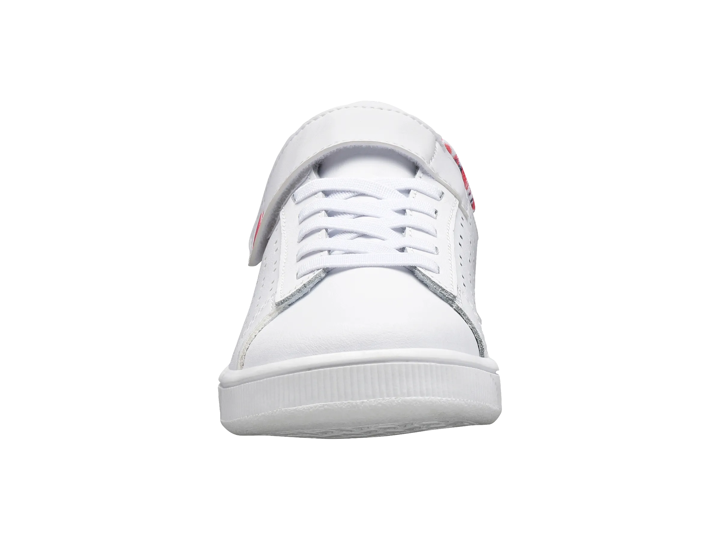 56808-140-M | COURT CASPER VLC | WHITE/FLAMINGO