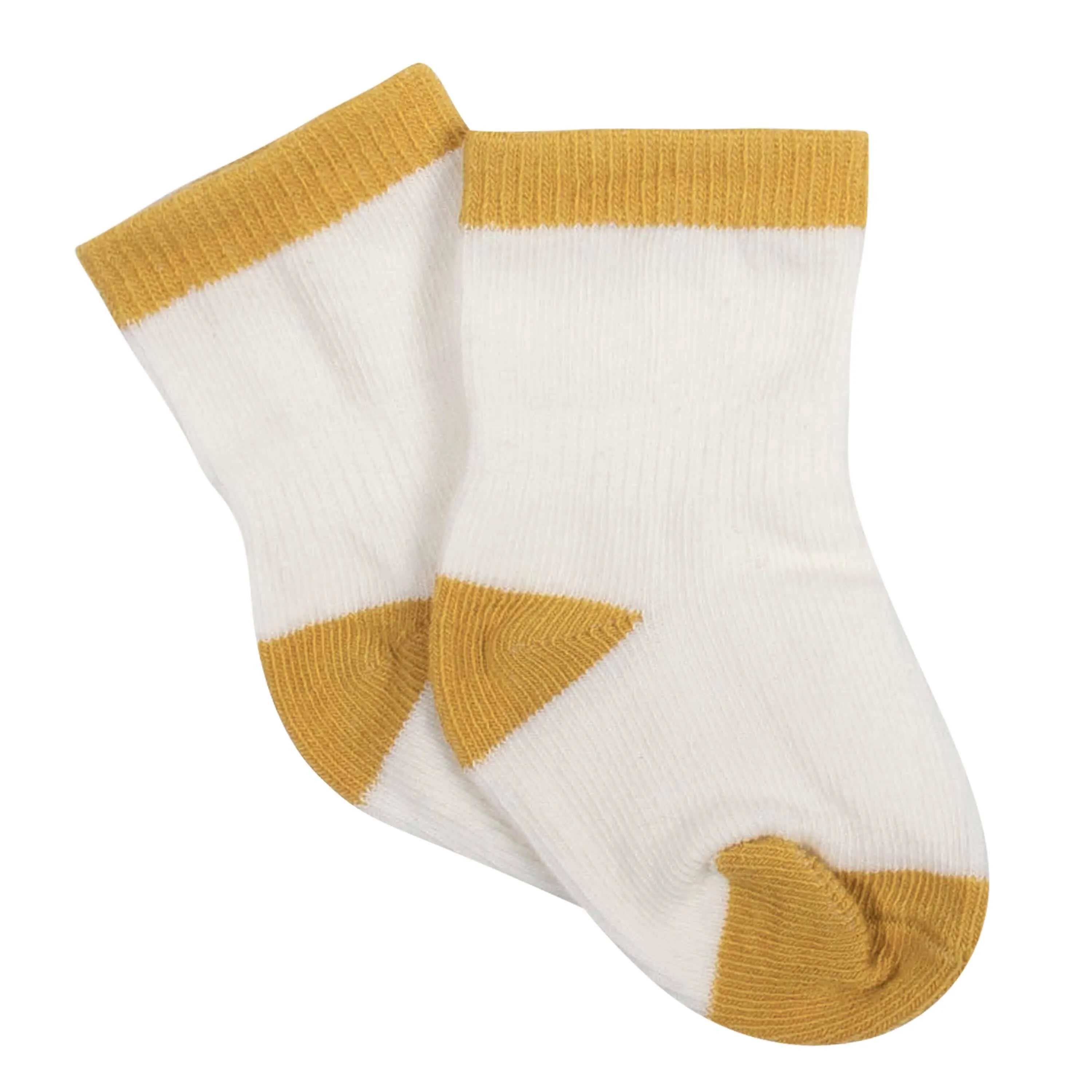 6-Pack Baby Boys Construction Jersey Crew Wiggle-Proof™ Socks