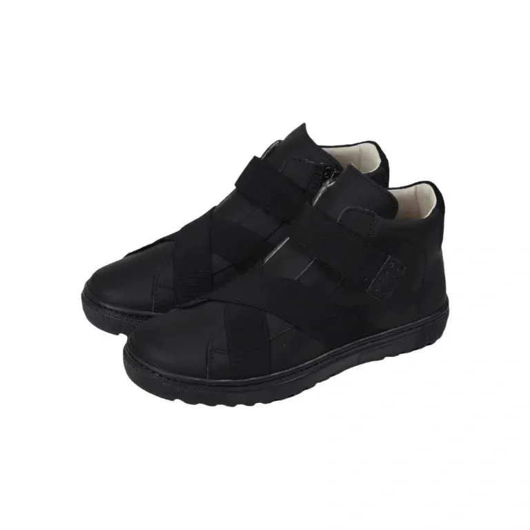 847 - Black Sahara Leather Strap for Boy by London Kids