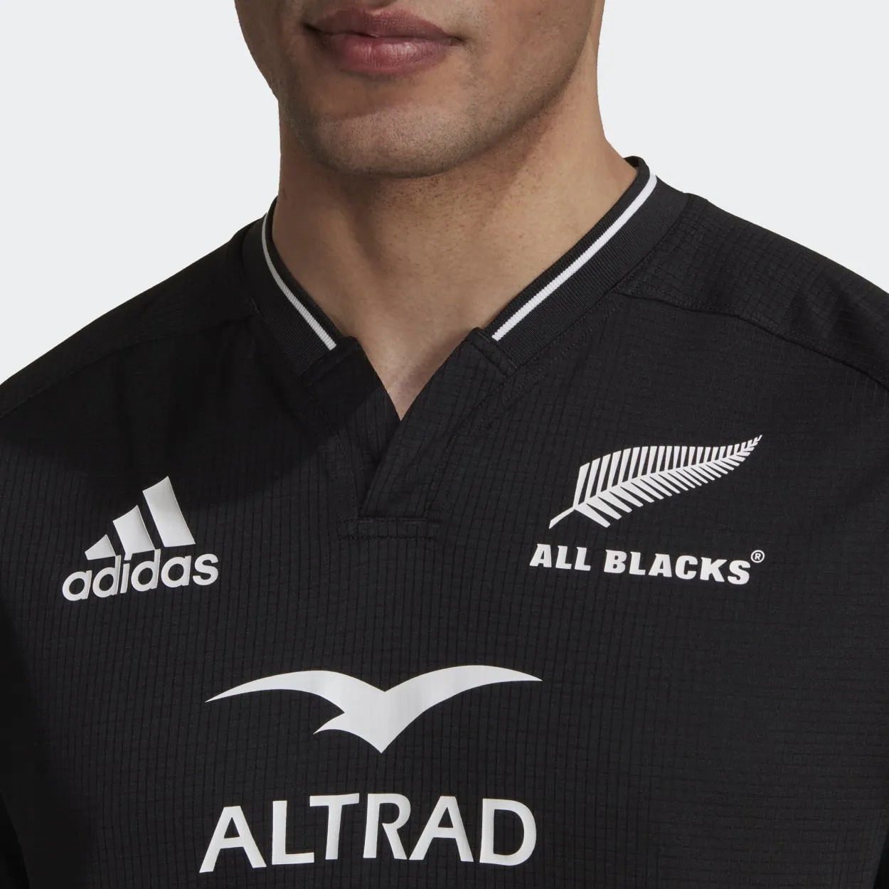 Adidas All Blacks Mens Home Rugby Shirt