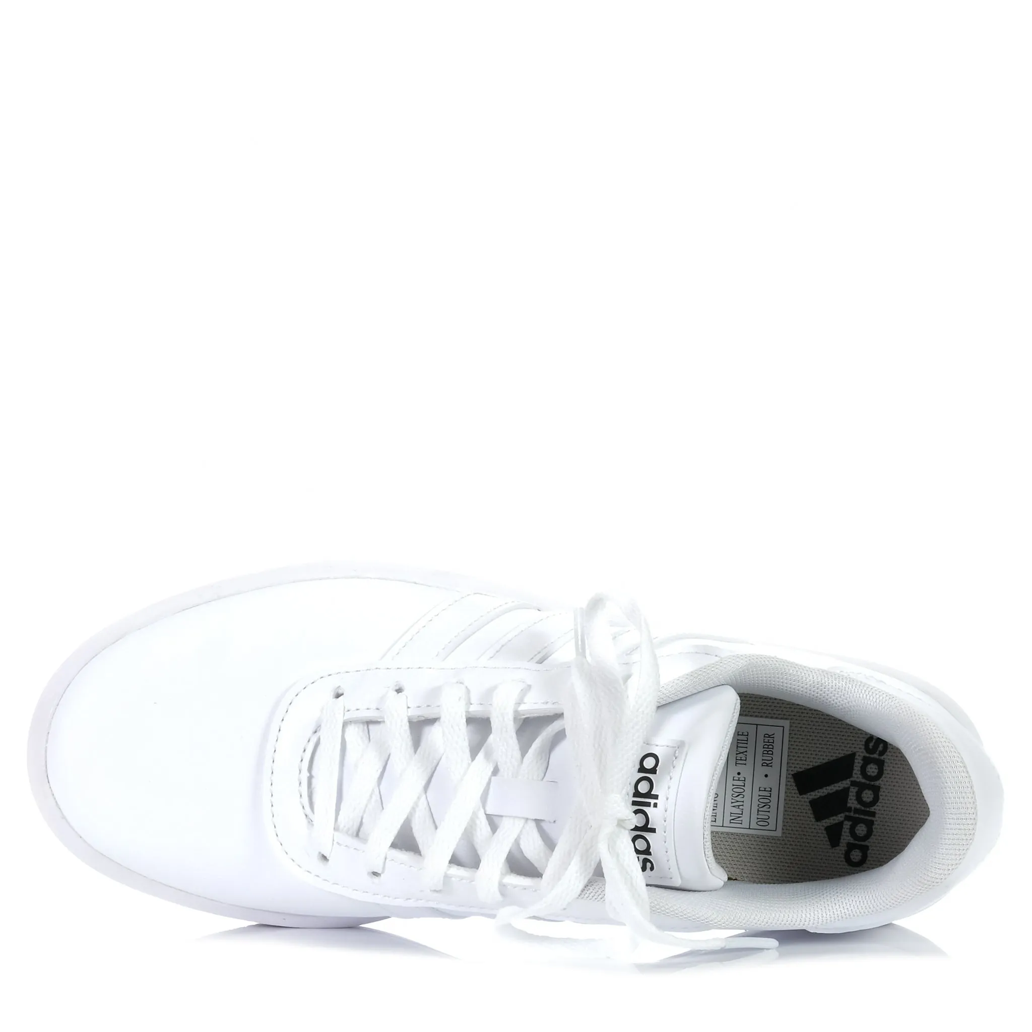 Adidas Court Platform White/White/Black