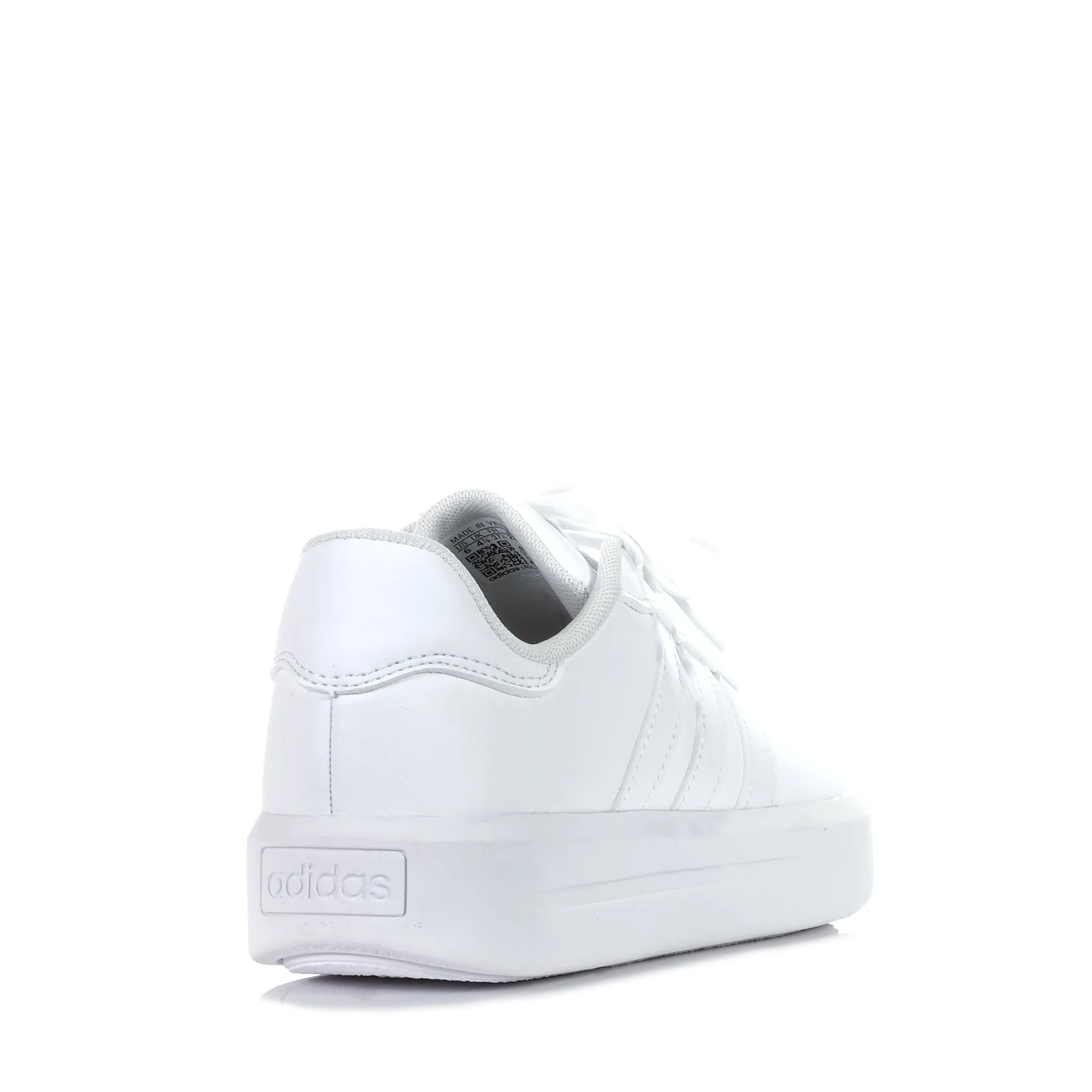 Adidas Court Platform White/White/Black