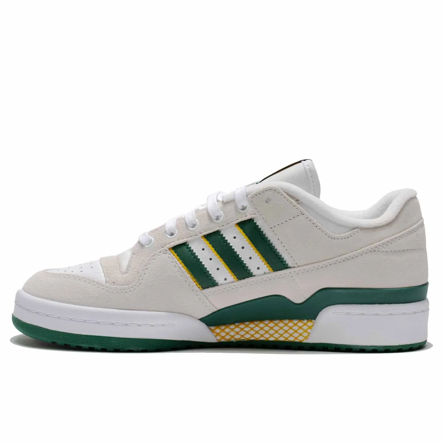 Adidas - Forum 84 Low ADV - Crystal White/Dark Green