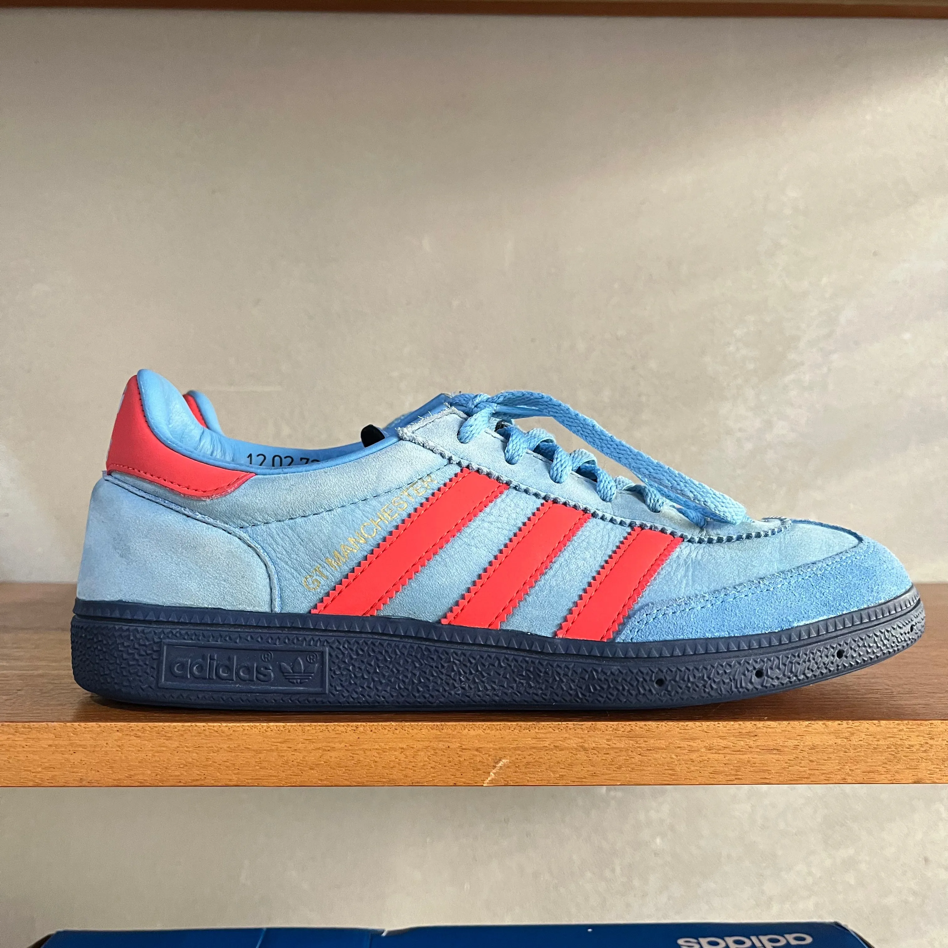 Adidas Manchester Trainers - Blue - UK 7