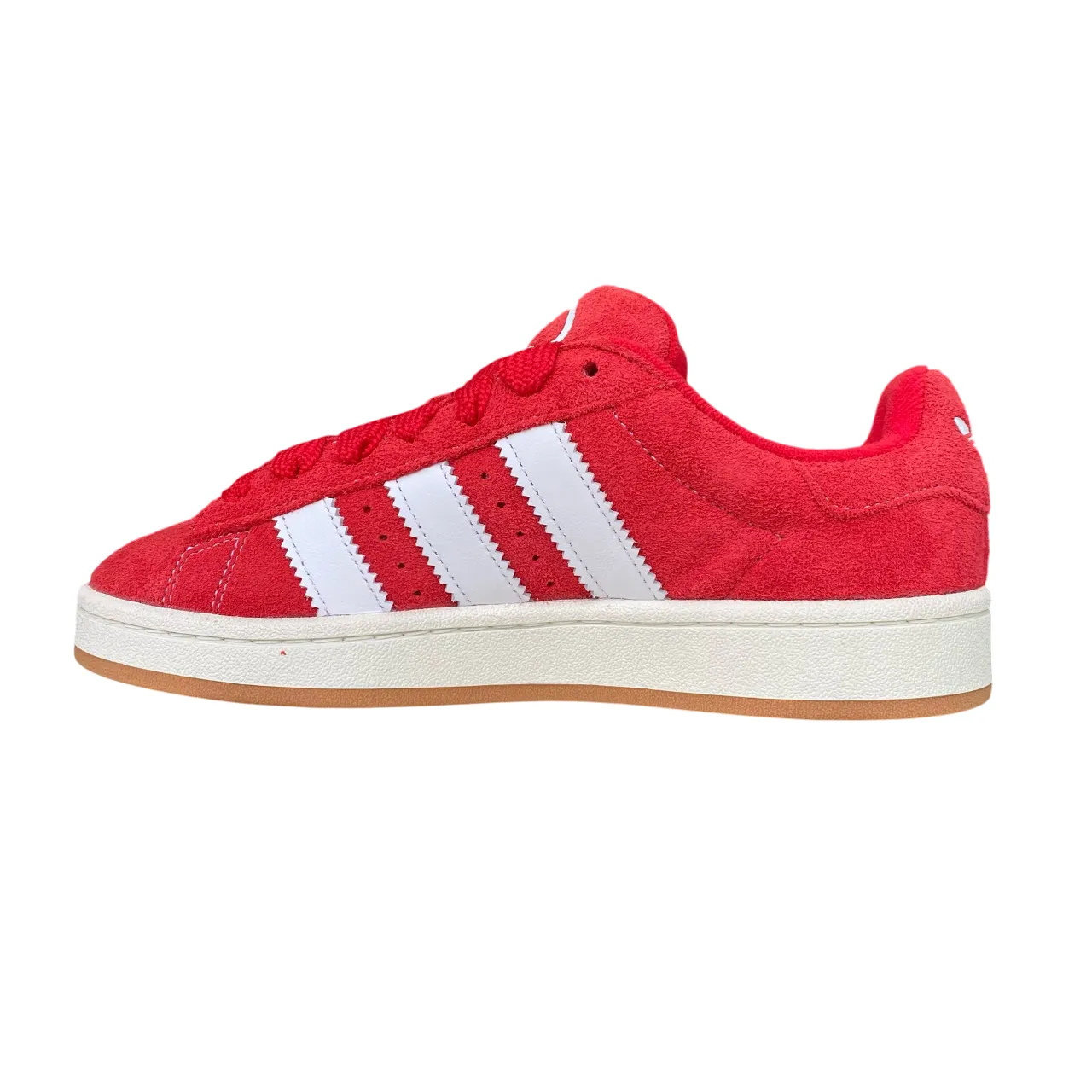 Adidas Originals scarpa sneakers da uomo Campus 00S H03474 rosso-bianco