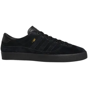 Adidas Puig Indoor Skateboard Shoe -  Black/Black/Gum