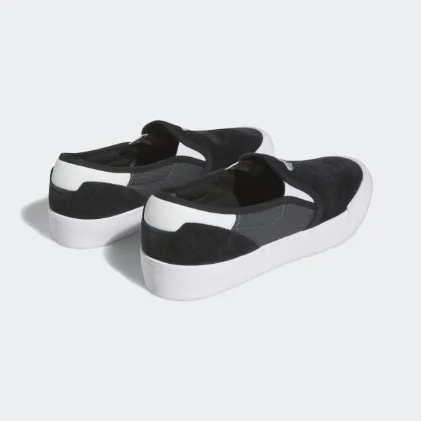 Adidas Shmoofoil Slip On Shoes Black - Grey Six - Cloud White