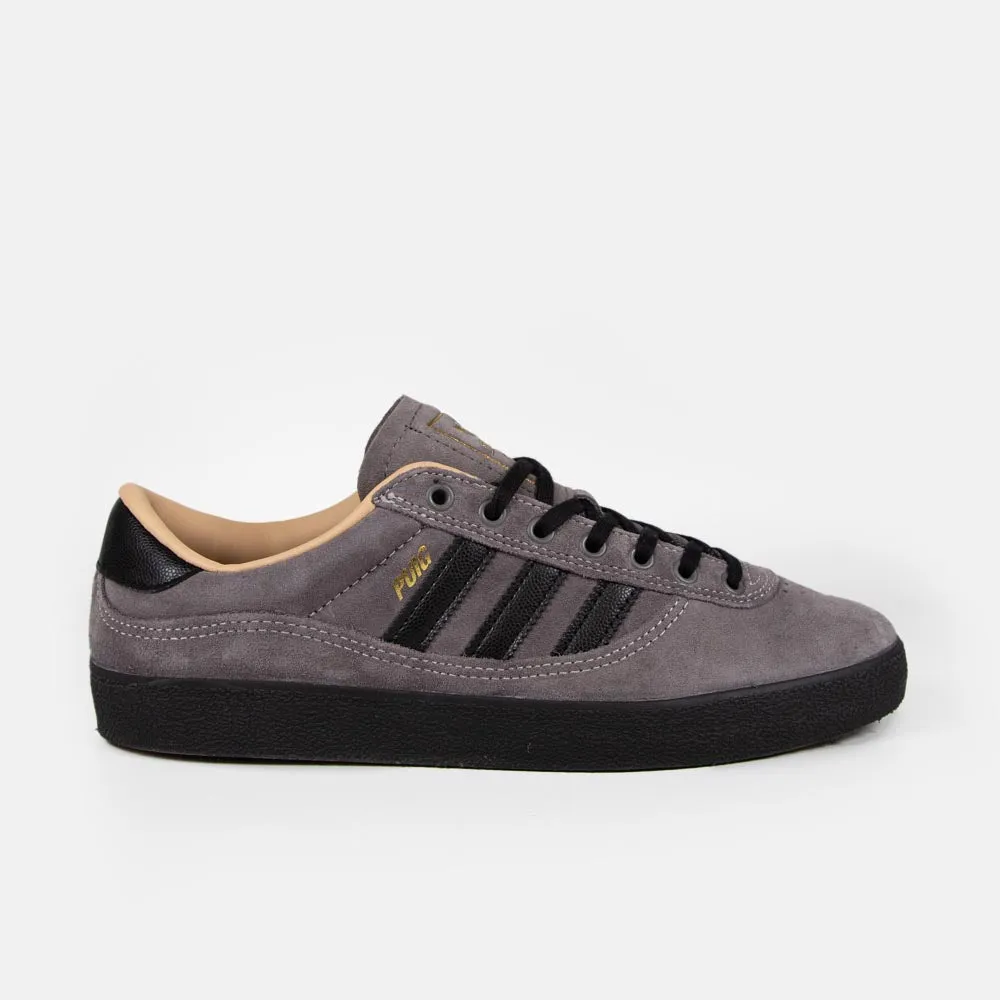 Adidas Skateboarding - Puig Indoor Shoes - Charcoal / Core Black / Core White