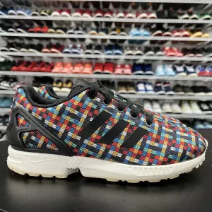 Adidas Zx Flux Torsion Running Shoes Rainbow S77907 Size 5