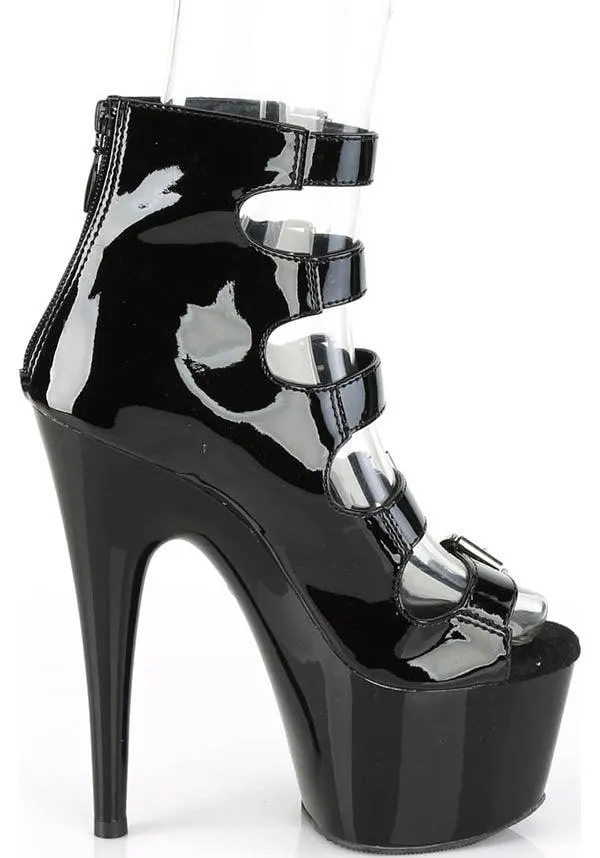 ADORE-700-33 [Black Patent] | HEELS [PREORDER]