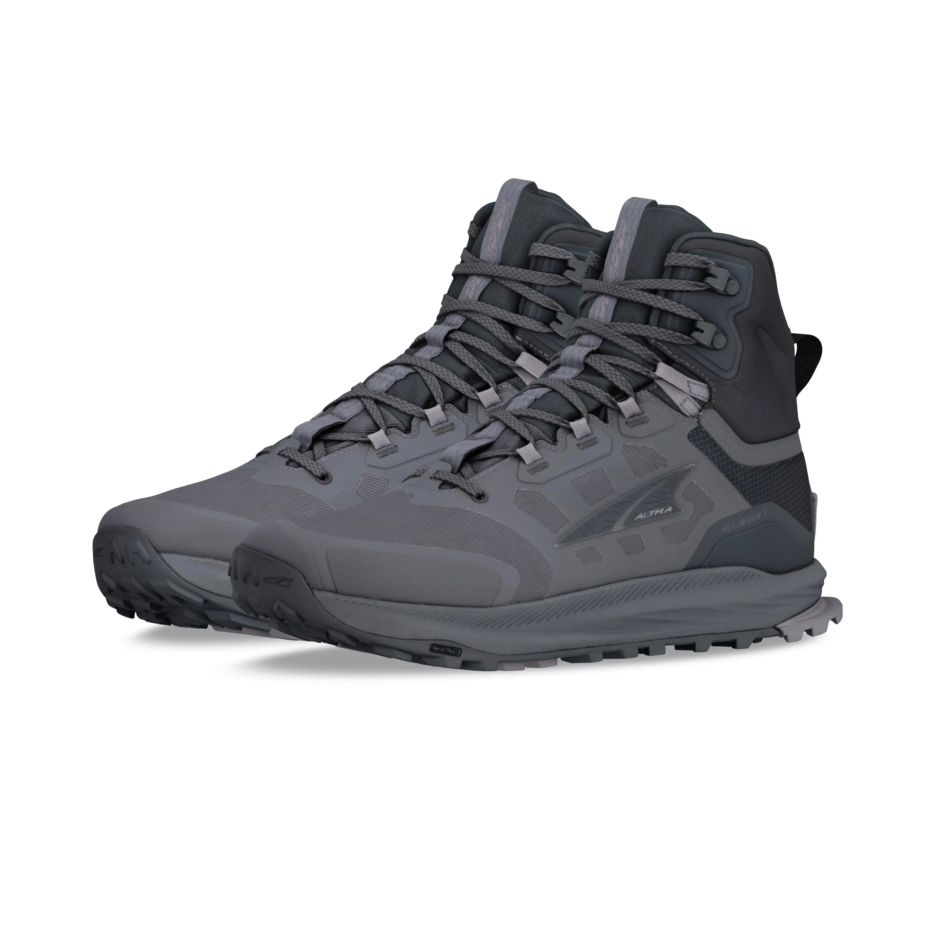 Altra | Lone Peak 9 Waterproof MID | Men's | Black/Gray