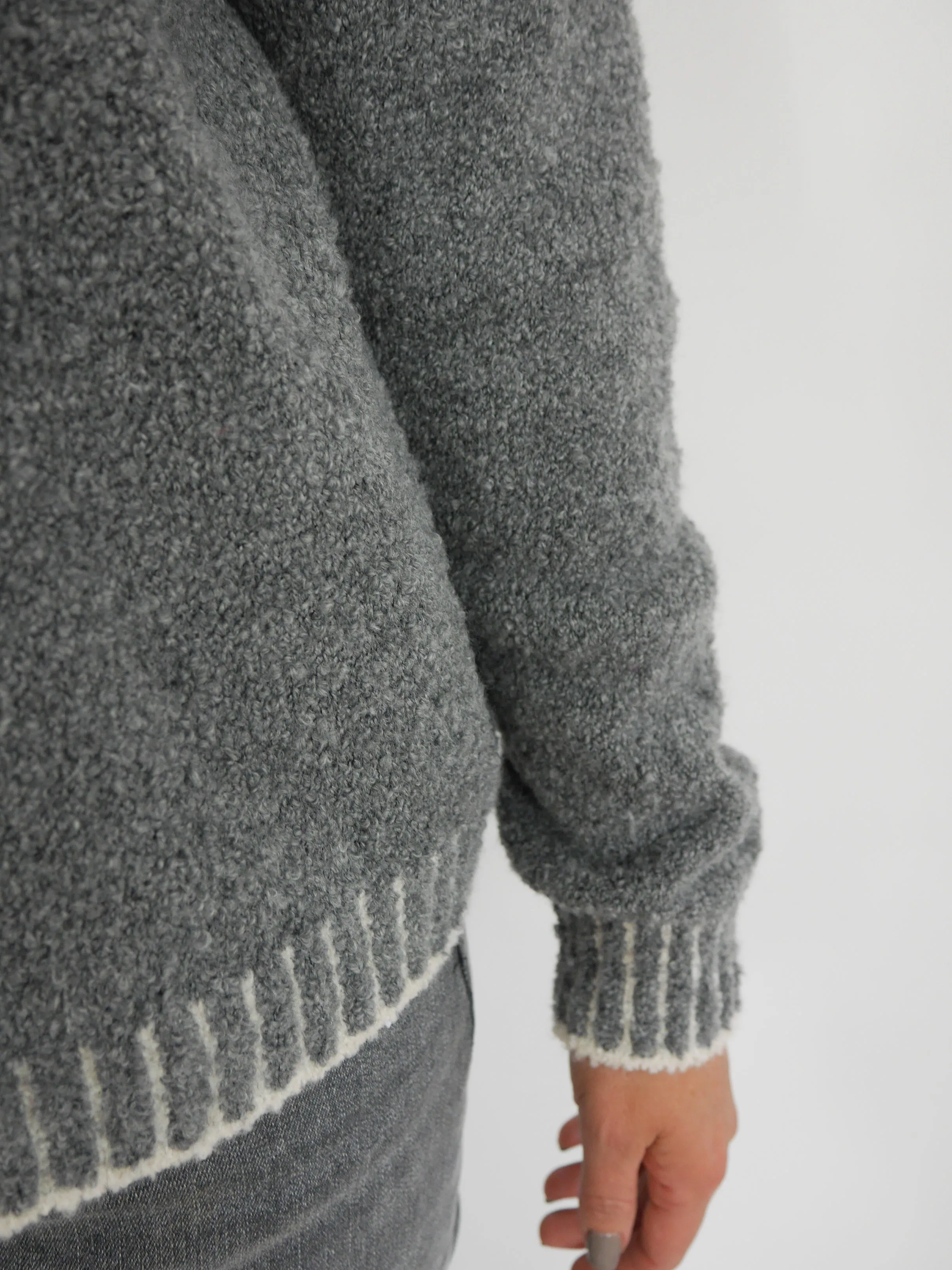 Annie Knit Grey