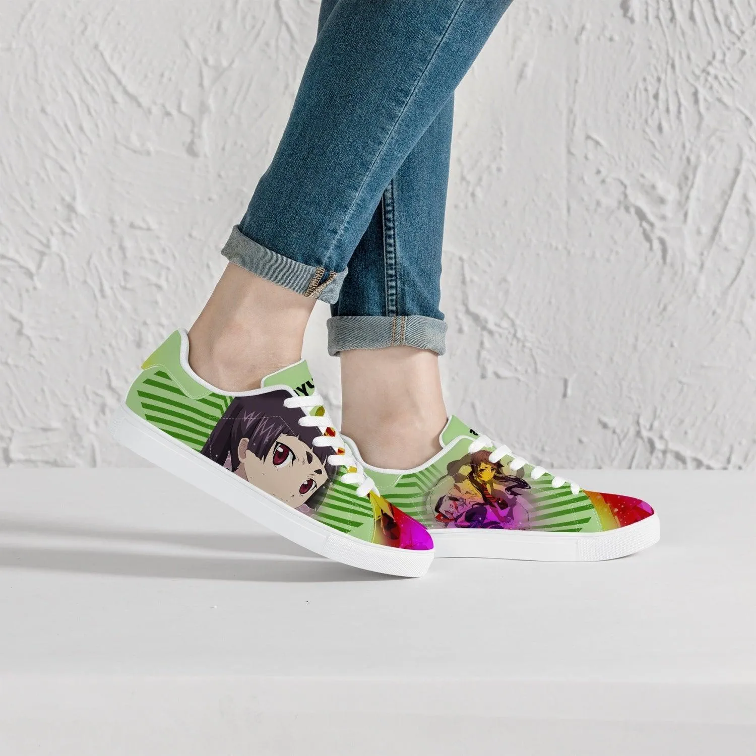 AO No Exorcist Izumo Kamiki Skate Anime Shoes