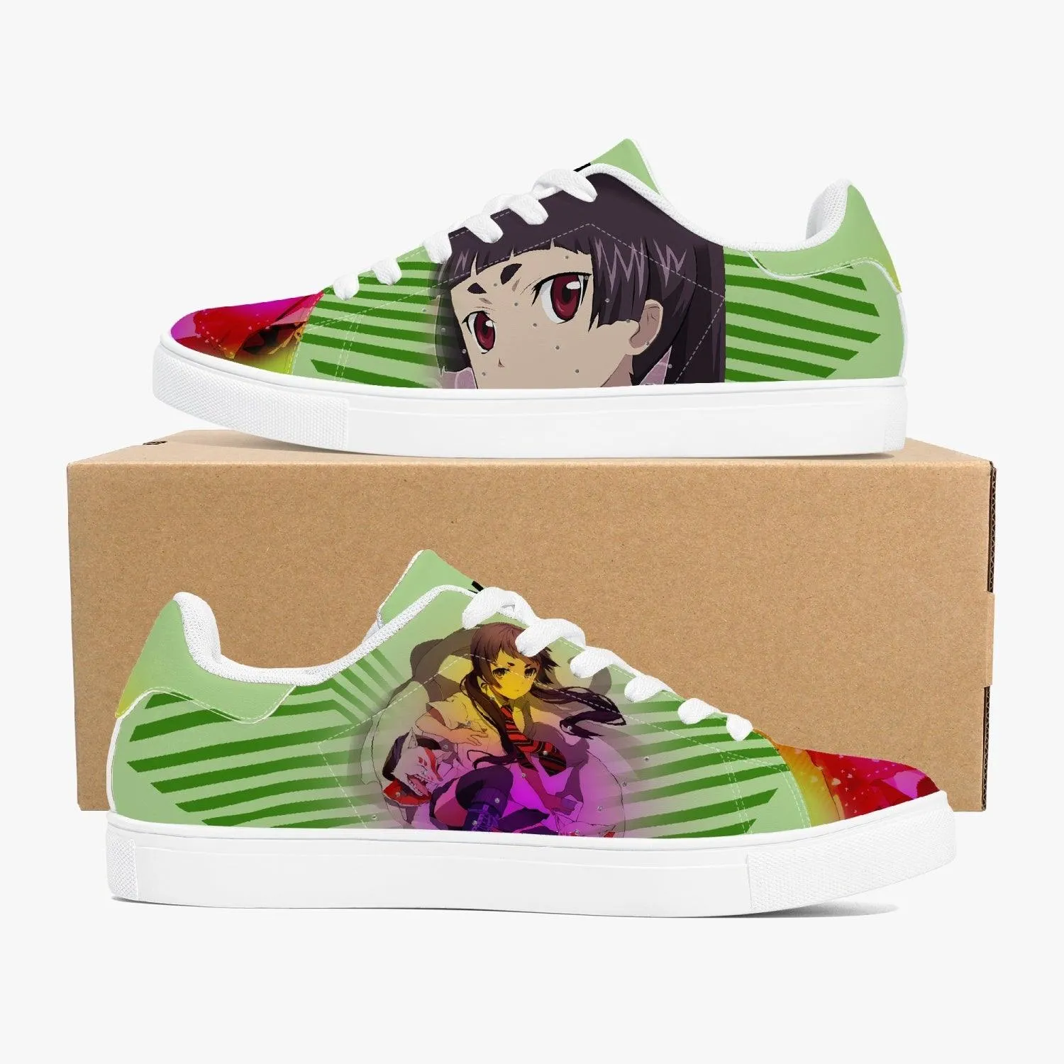 AO No Exorcist Izumo Kamiki Skate Anime Shoes