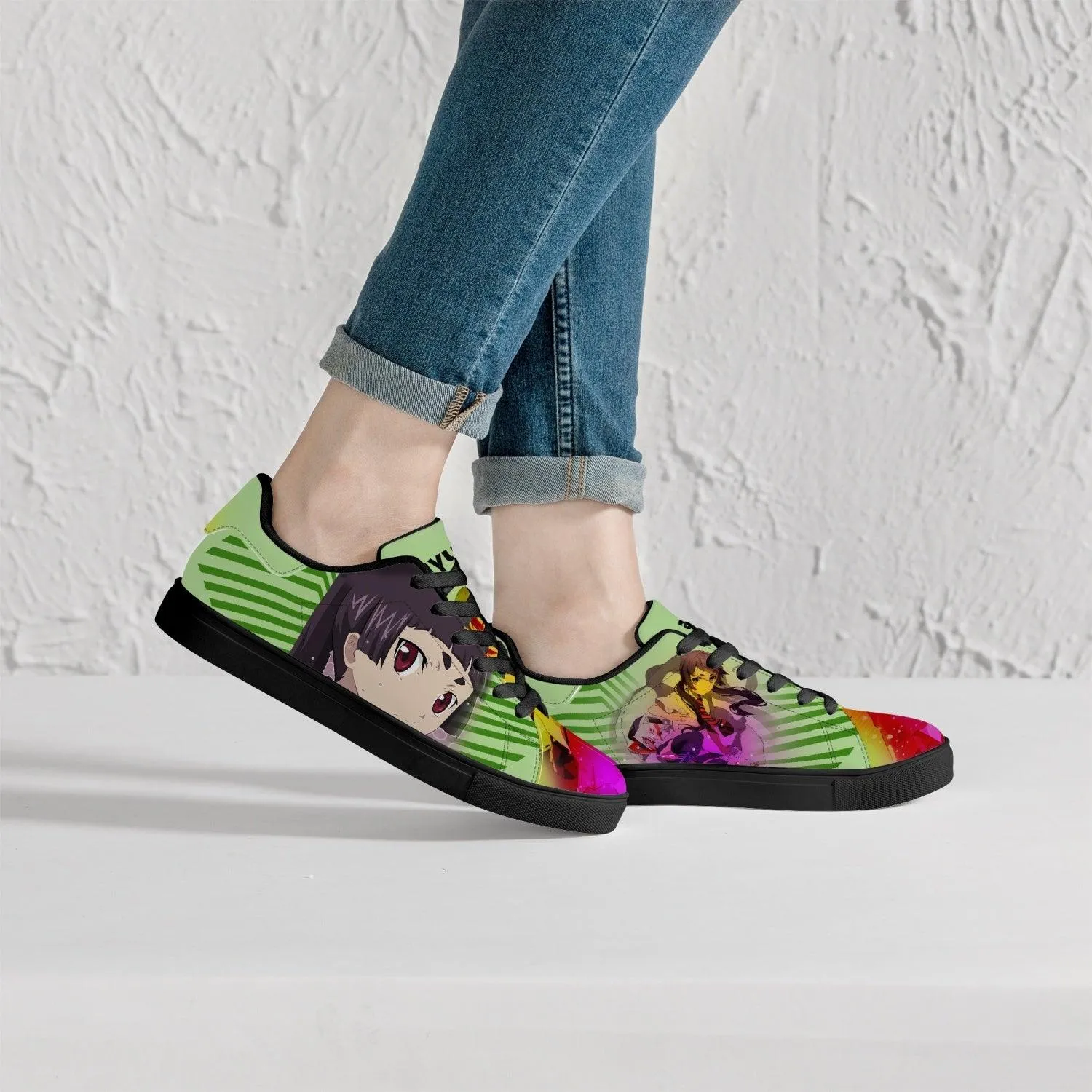 AO No Exorcist Izumo Kamiki Skate Anime Shoes