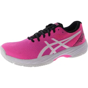 Asics Womens Gel-Game 9 Pickleball Lace Up Flat Running & Training Shoes