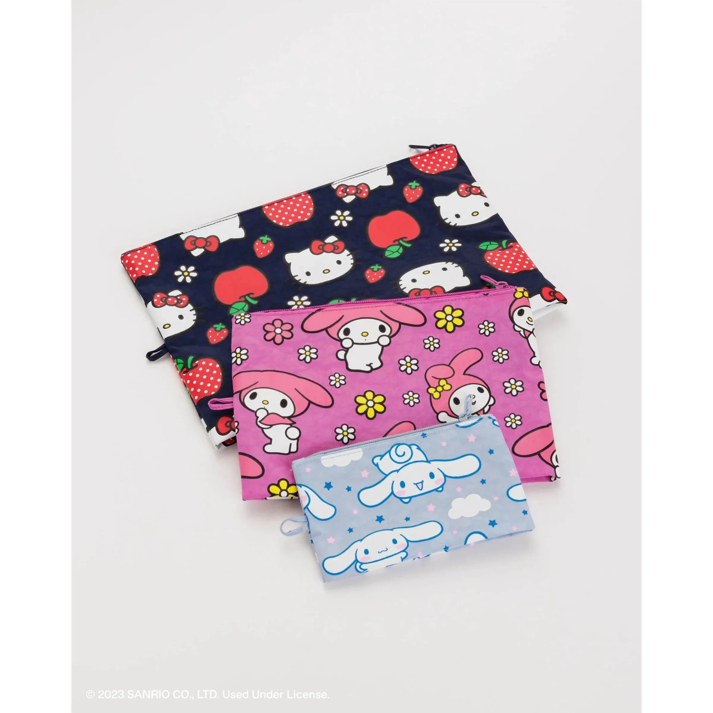 Baggu - Go Pouch Set - Hello Kitty and Friends