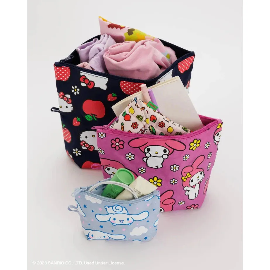 Baggu - Go Pouch Set - Hello Kitty and Friends