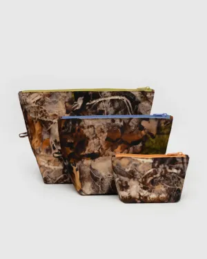 Baggu: Go Pouch Set - Photo Forest