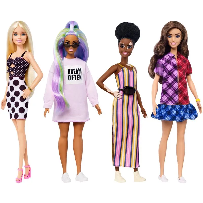 Barbie Fashionista Doll Assortment Plastic/Polyester Multicolored