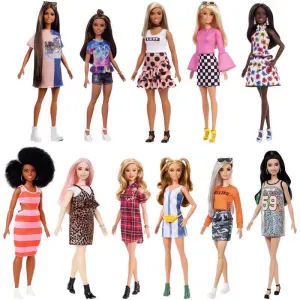 Barbie Fashionista Doll Assortment Plastic/Polyester Multicolored