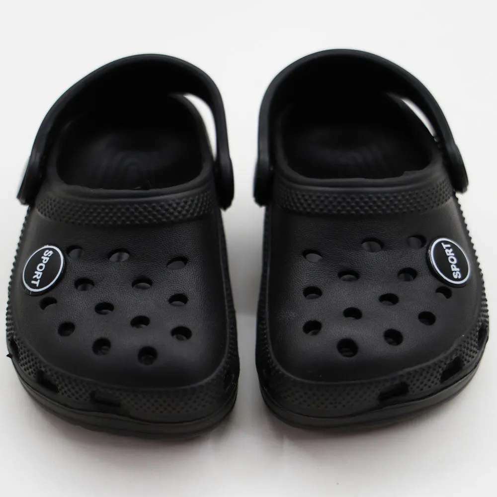 Black Classic Clog