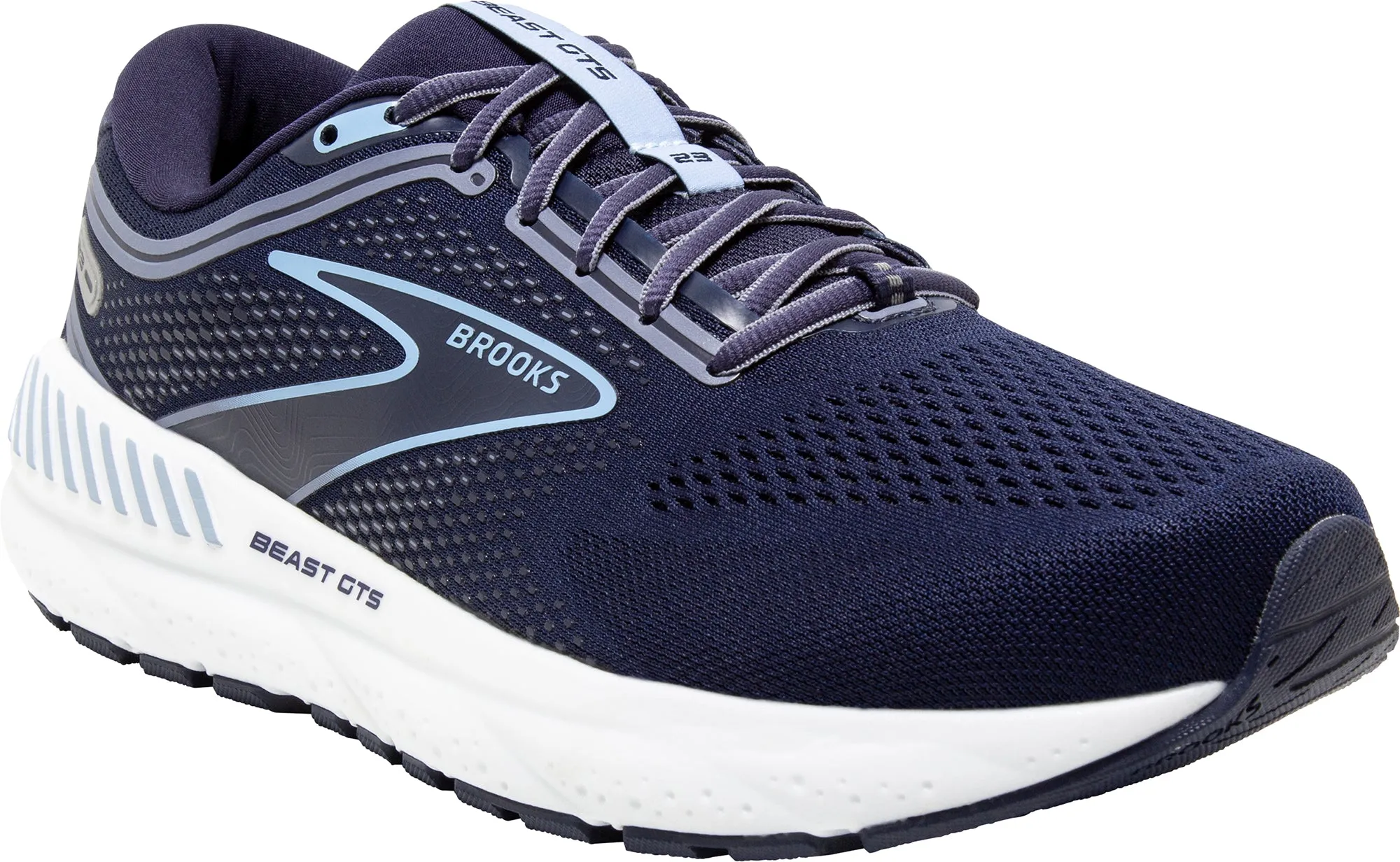 Brooks Beast GTS 23 Mens Running Shoes - Navy