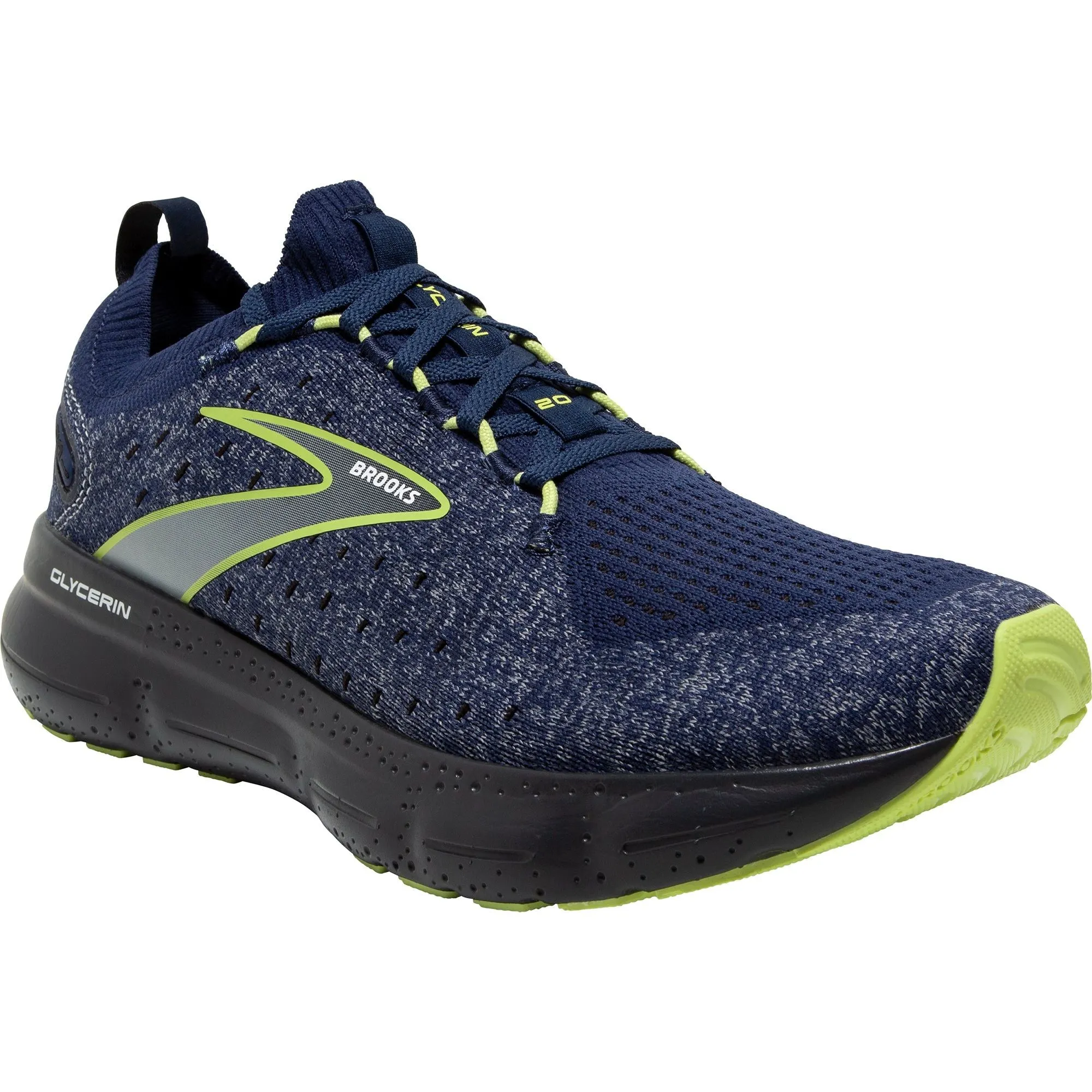 Brooks Glycerin StealthFit 20 Mens Running Shoes - Blue