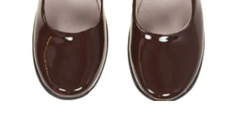 Brown School Shoes