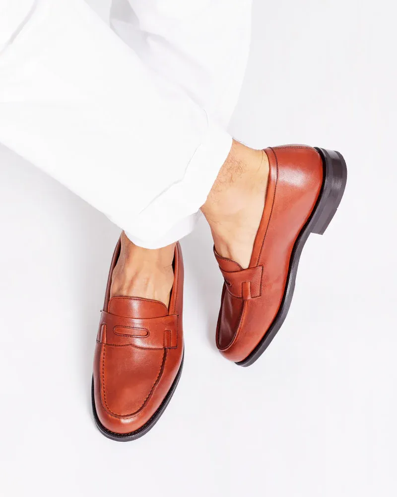 Brown Soft Leather  Loafer