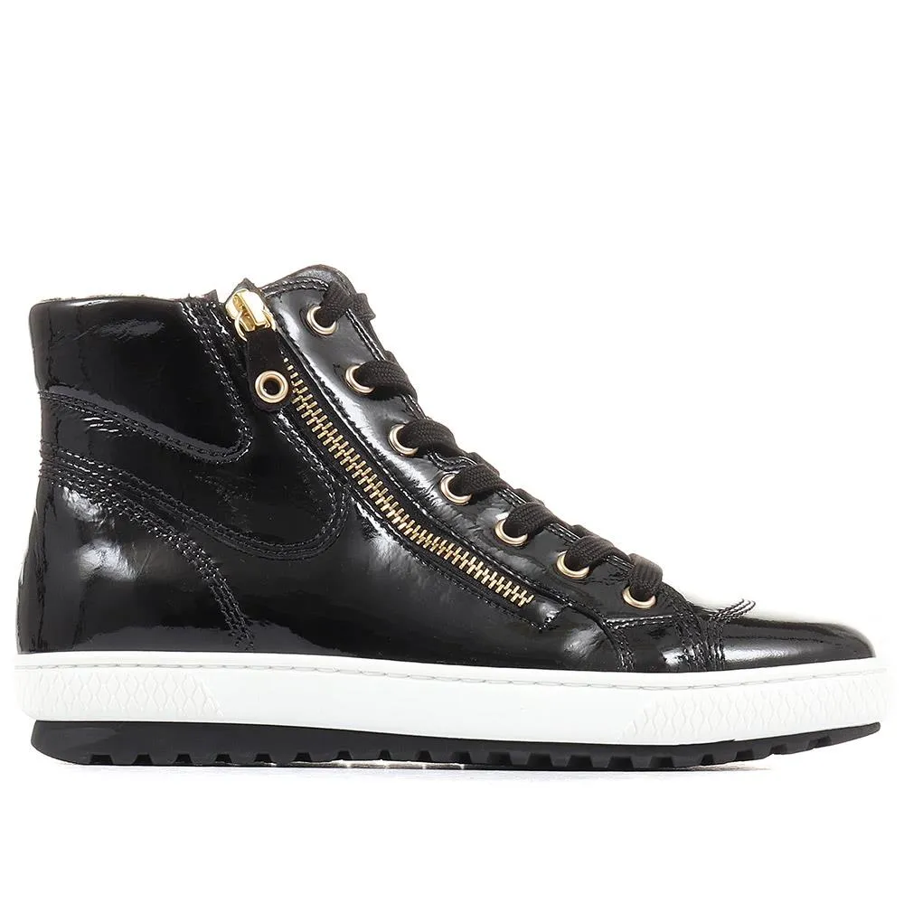 Bulner High Top Leather Sneakers / 320 630