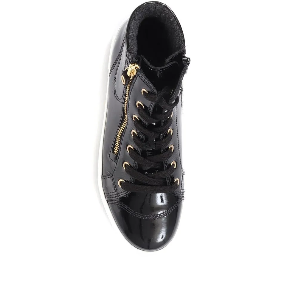 Bulner High Top Leather Sneakers / 320 630