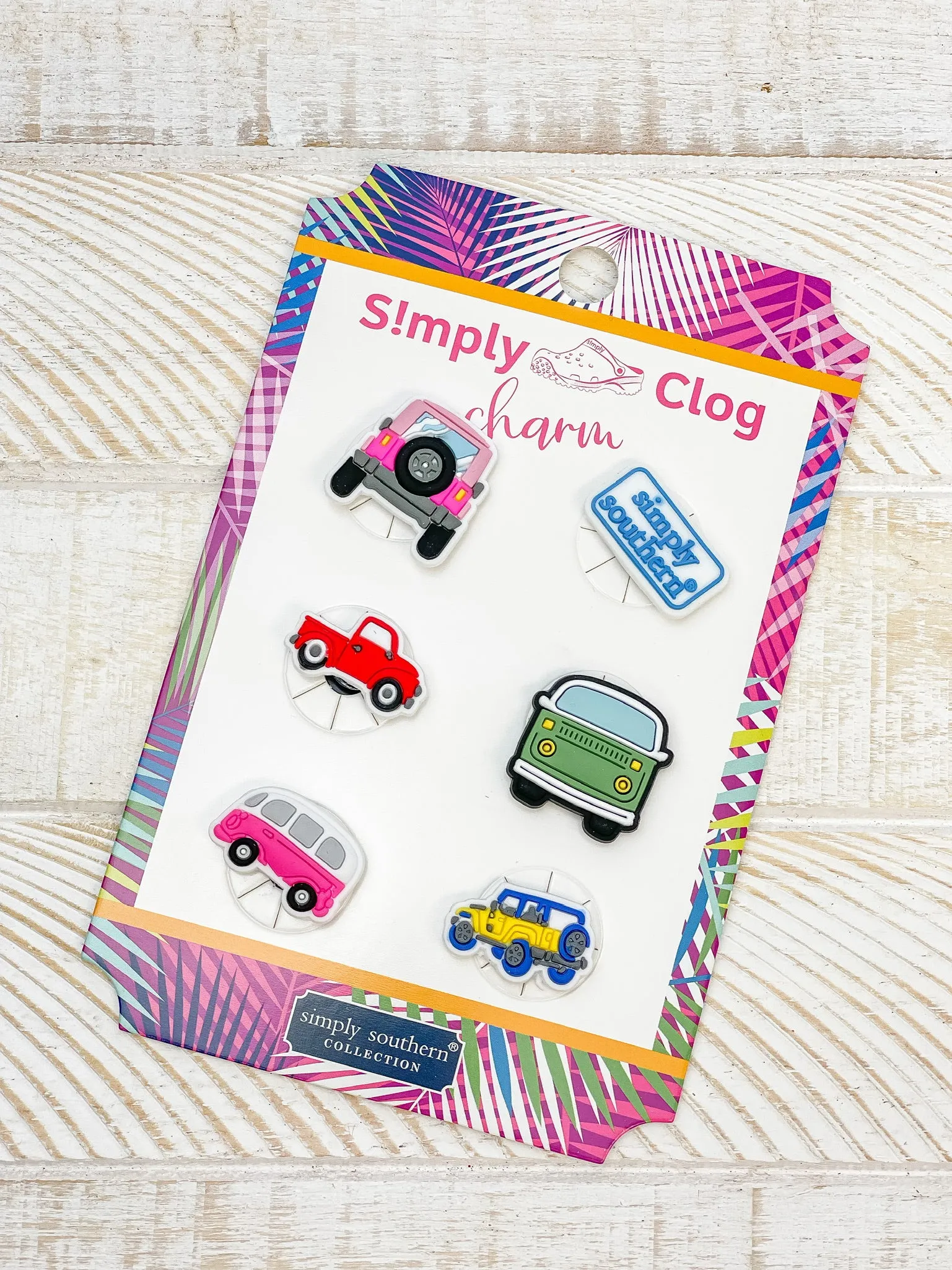 Car Silicone Shoe Charm Set by Simply Southern