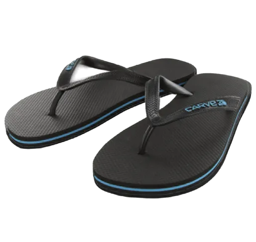 Carve Kingpin Mens Thongs Black/Cyan