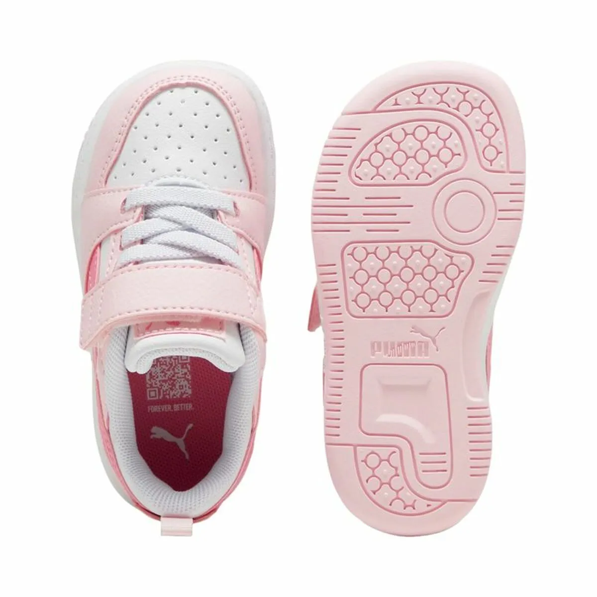 Casual Trainers Puma Rebound V6 Low Pink