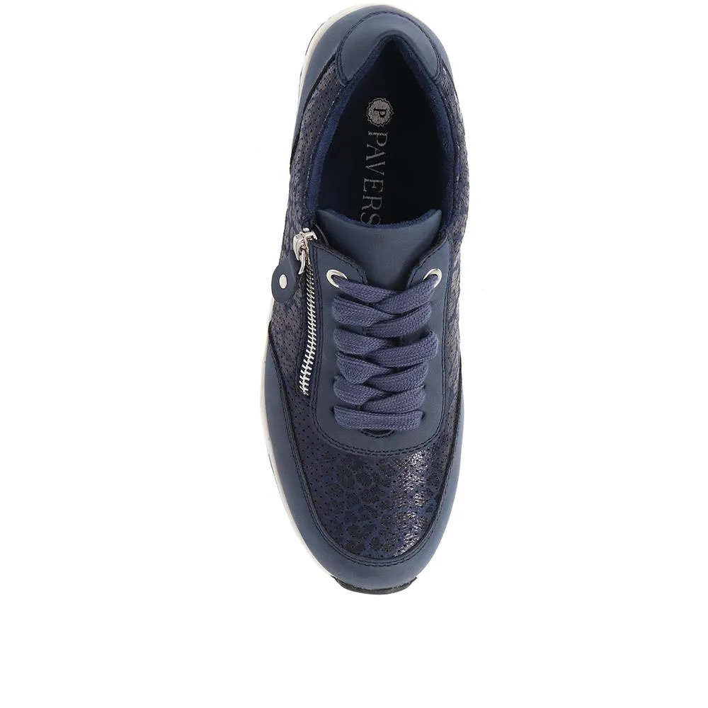 Chunky Lace-Up Trainers - WBINS35057 / 321 514