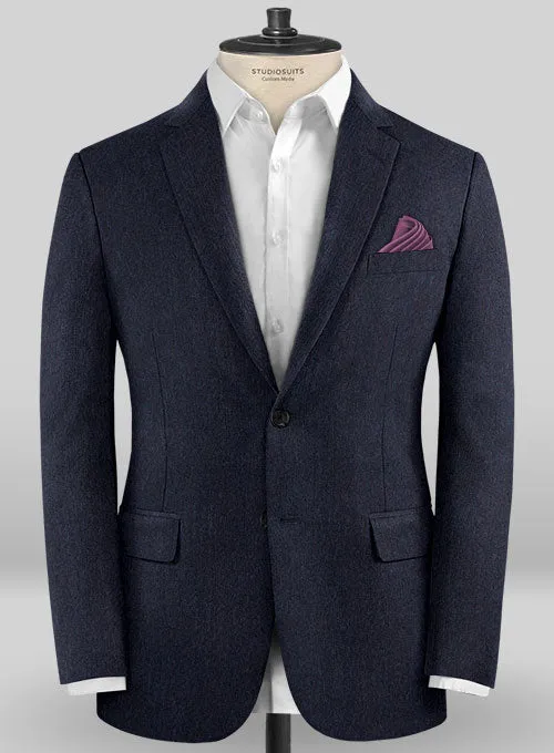 Colombo Deep Blue Cashmere Jacket