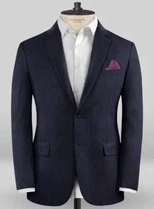 Colombo Deep Blue Cashmere Jacket