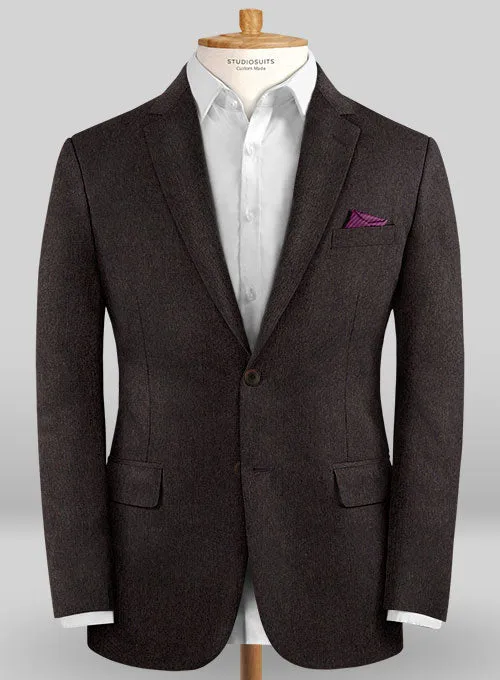 Colombo Deep Brown Cashmere Jacket