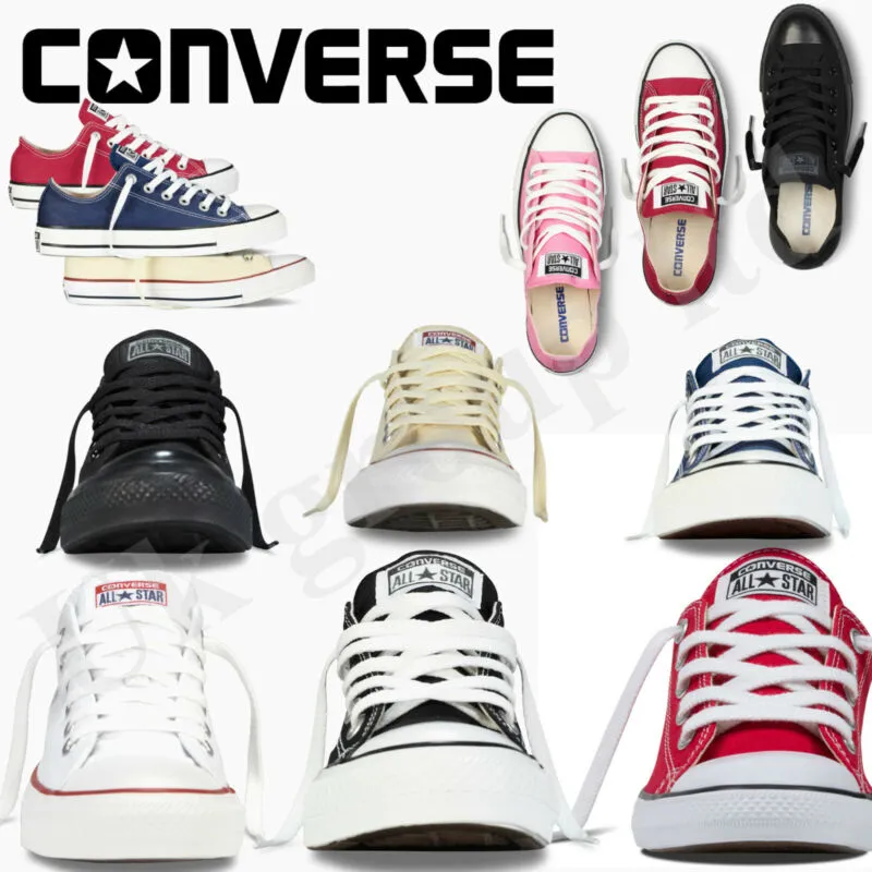 Converse Women Men Unisex All Star Low Tops Chuck Taylor Trainers  all sizes