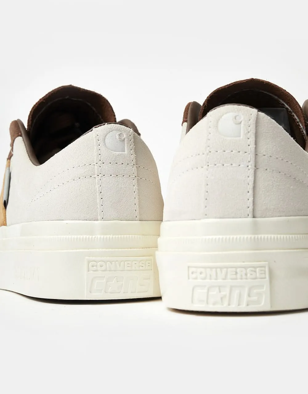 Converse x Carhartt WIP One Star Academy Pro Skate Shoes - Dark Earth/Starfish/Egret