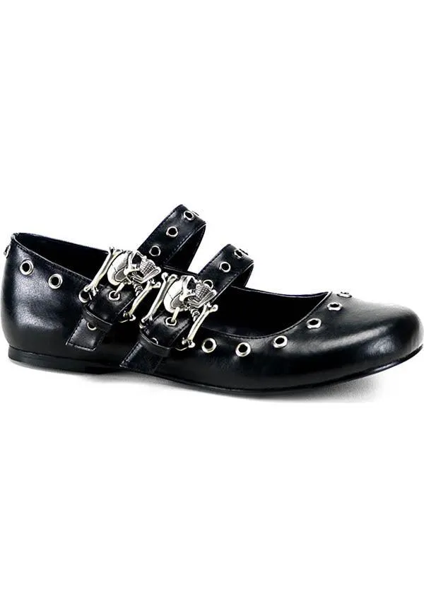 DAISY-03 [Black] | FLATS [PREORDER]