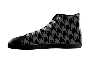 Dark Houndstooth Shoes