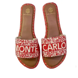 DE SIENA MONTE CARLO BEADS RED FLATS