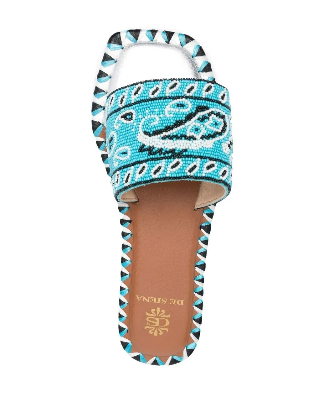 De Siena Sandals Clear Blue