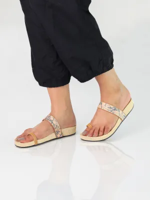 Delia Beige Flats