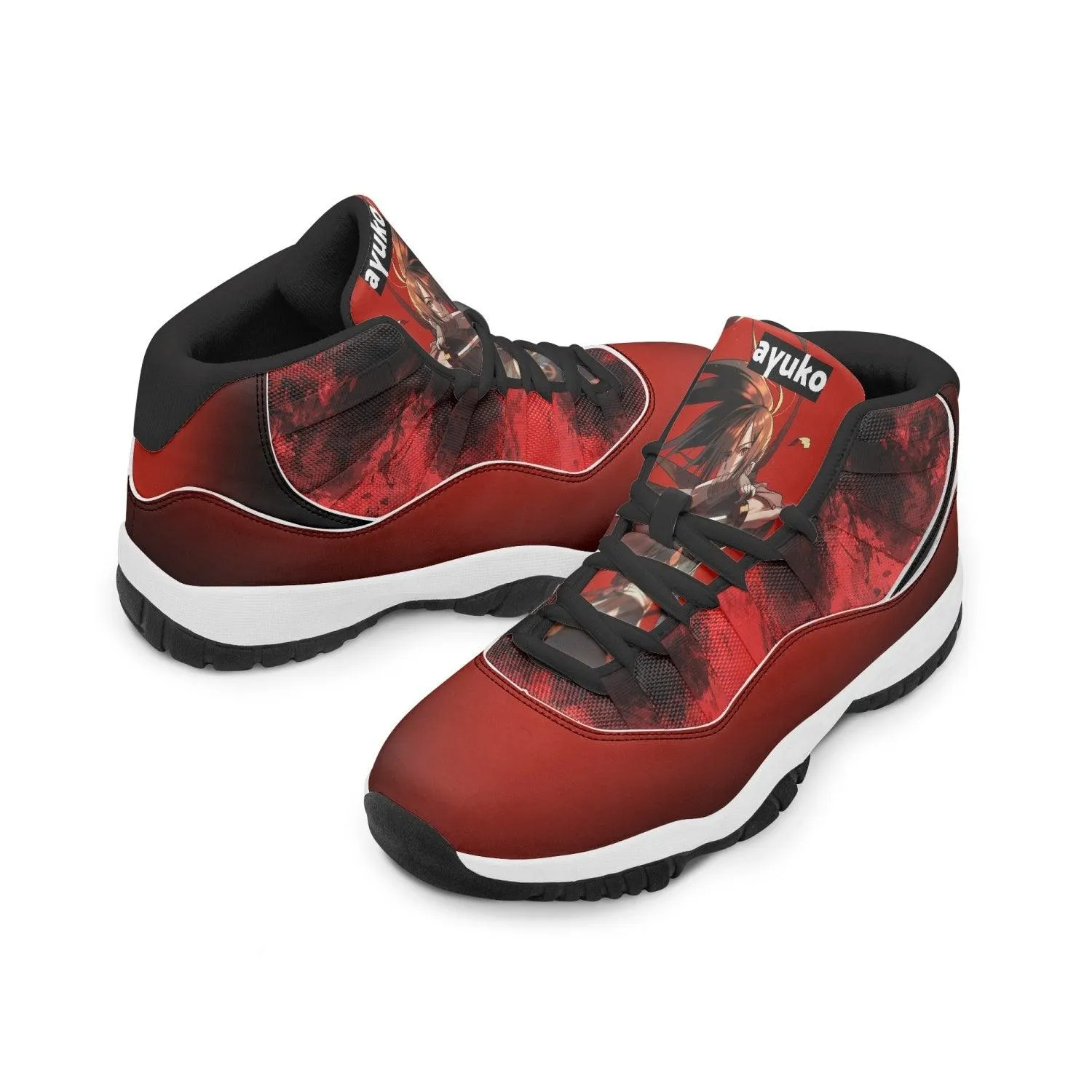 Dororo Hyakkimaru Red/Black JD11 Anime Shoes